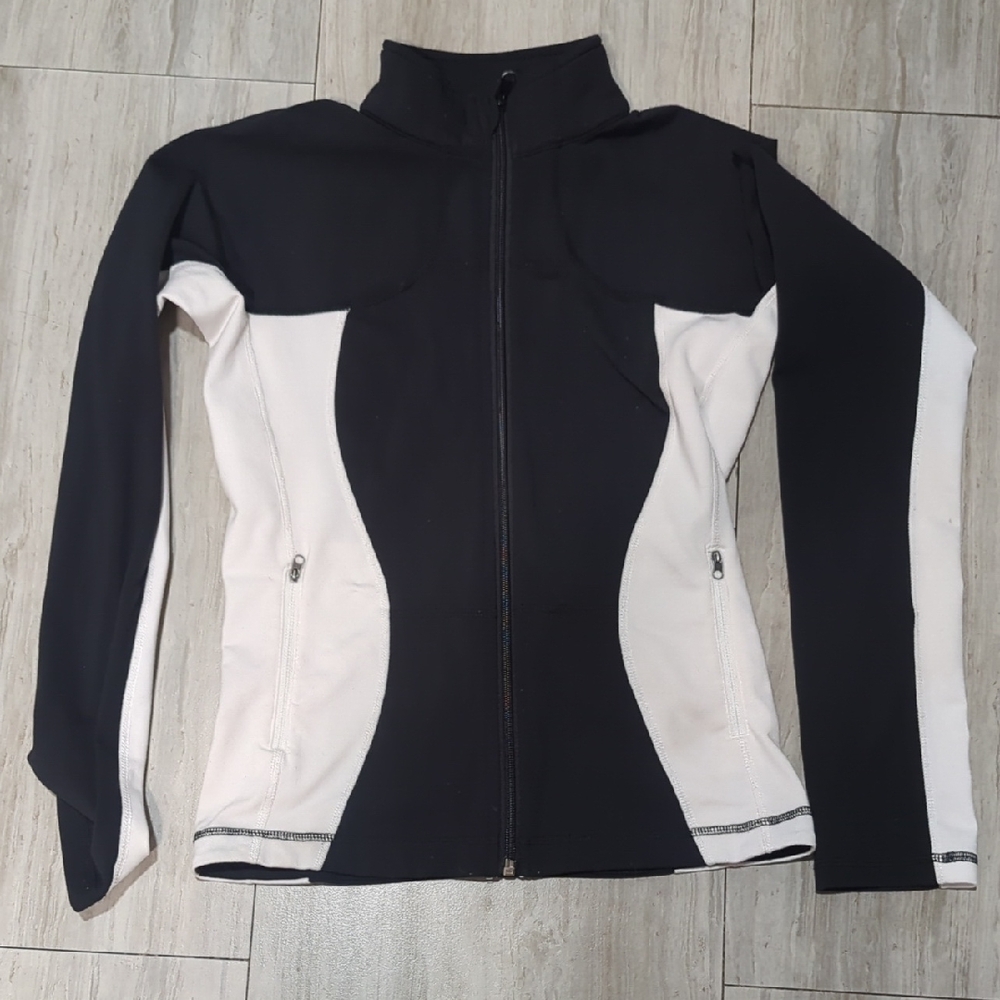 Lululemon Athletica Black and White Ski Jacket